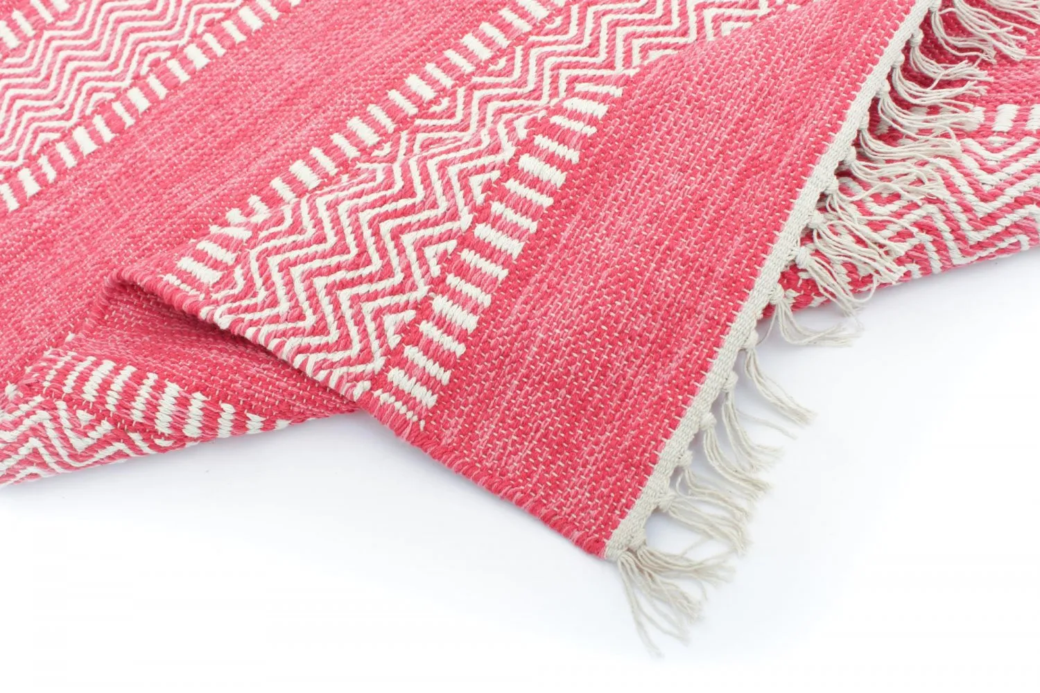 Flickenteppich von Strehög of Sweden - Havtorn (rot)