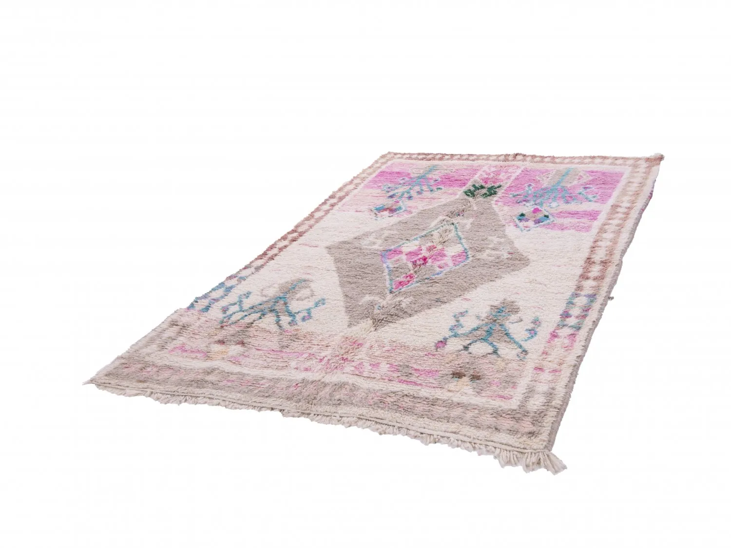 Kelim Marokkanische Berber Teppich Azilal 260 x 170 cm