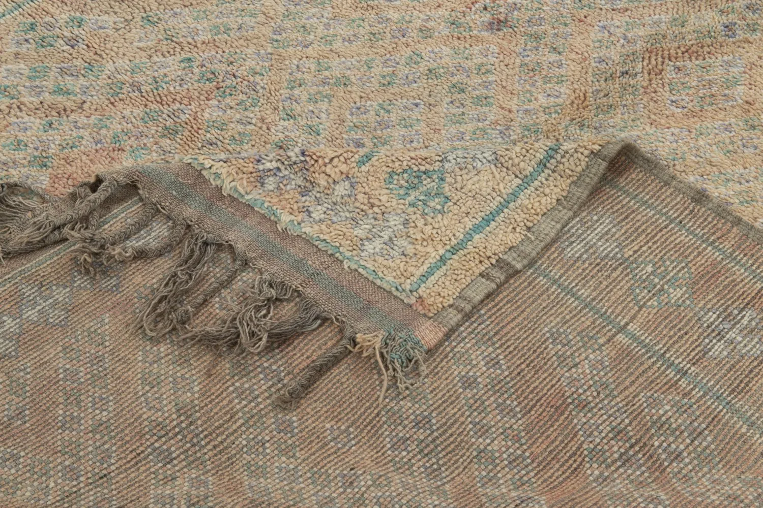 Kelim Marokkanische Berber Teppich Azilal Special Edition 380 x 190 cm