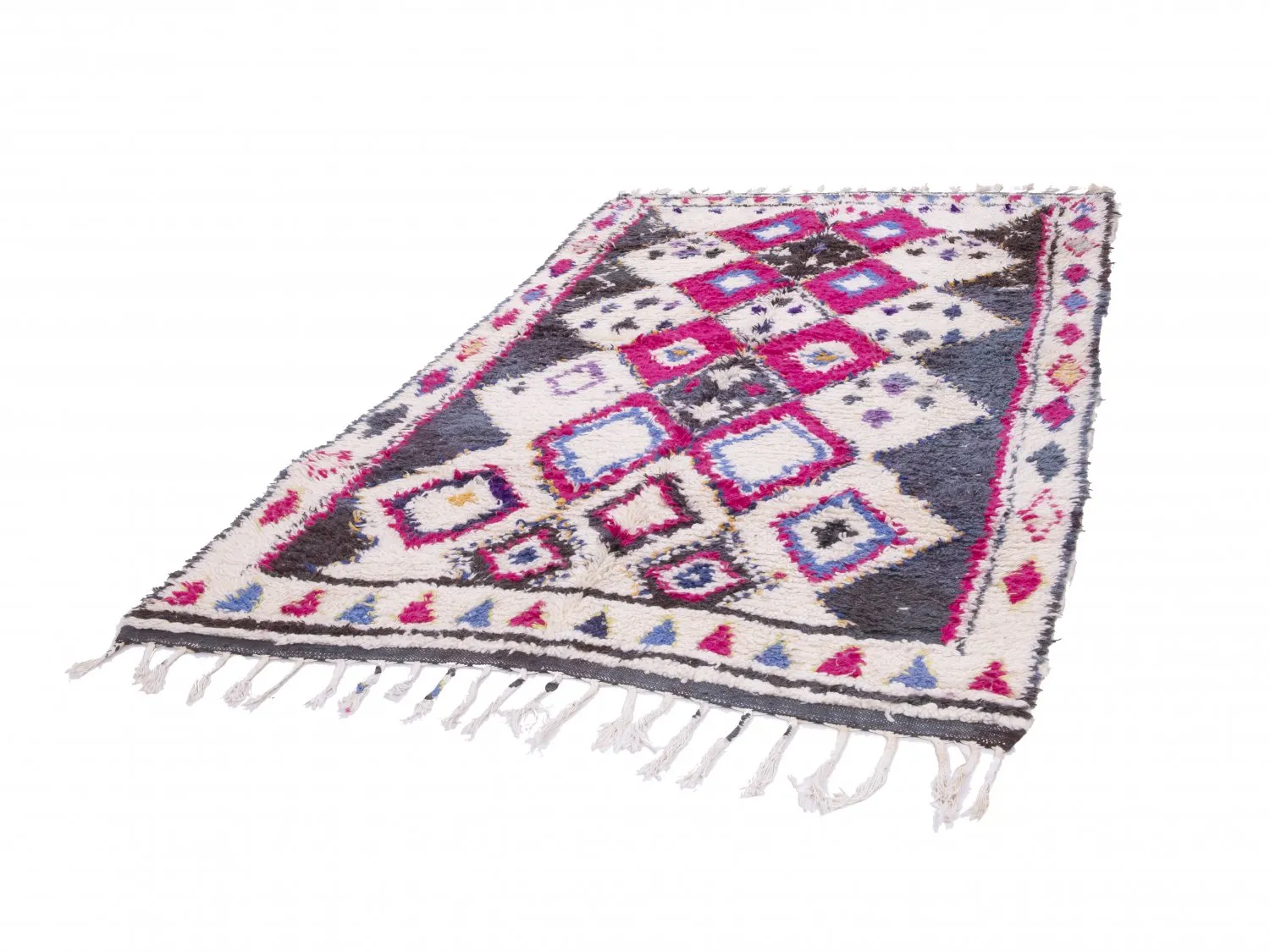 Kelim Marokkanische Berber Teppich Azilal 280 x 190 cm