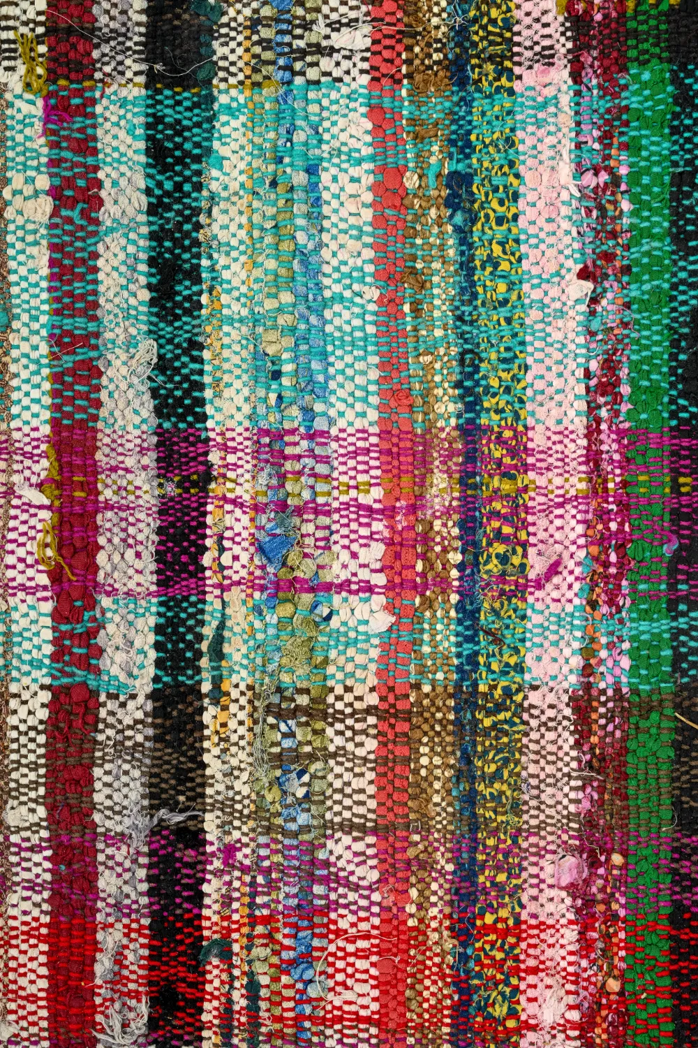 Marockansk Boucherouite-matta 160 x 300 cm