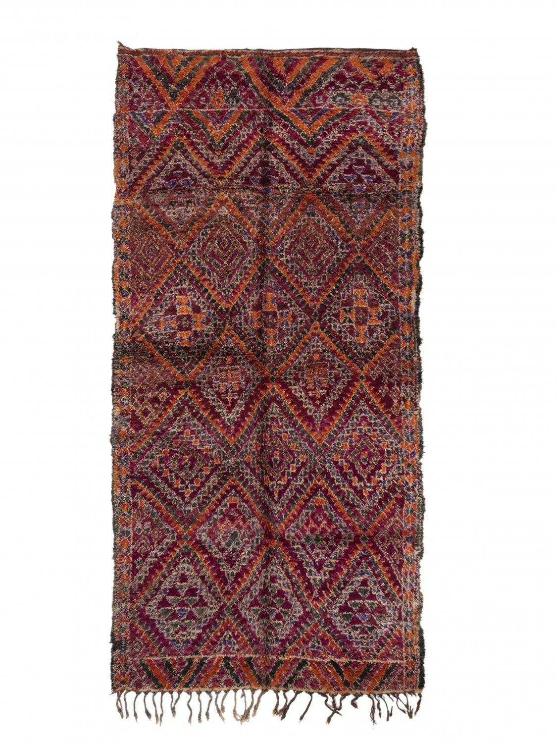 Kelim Marokkanische Berber Teppich Azilal Special Edition 390 x 180 cm