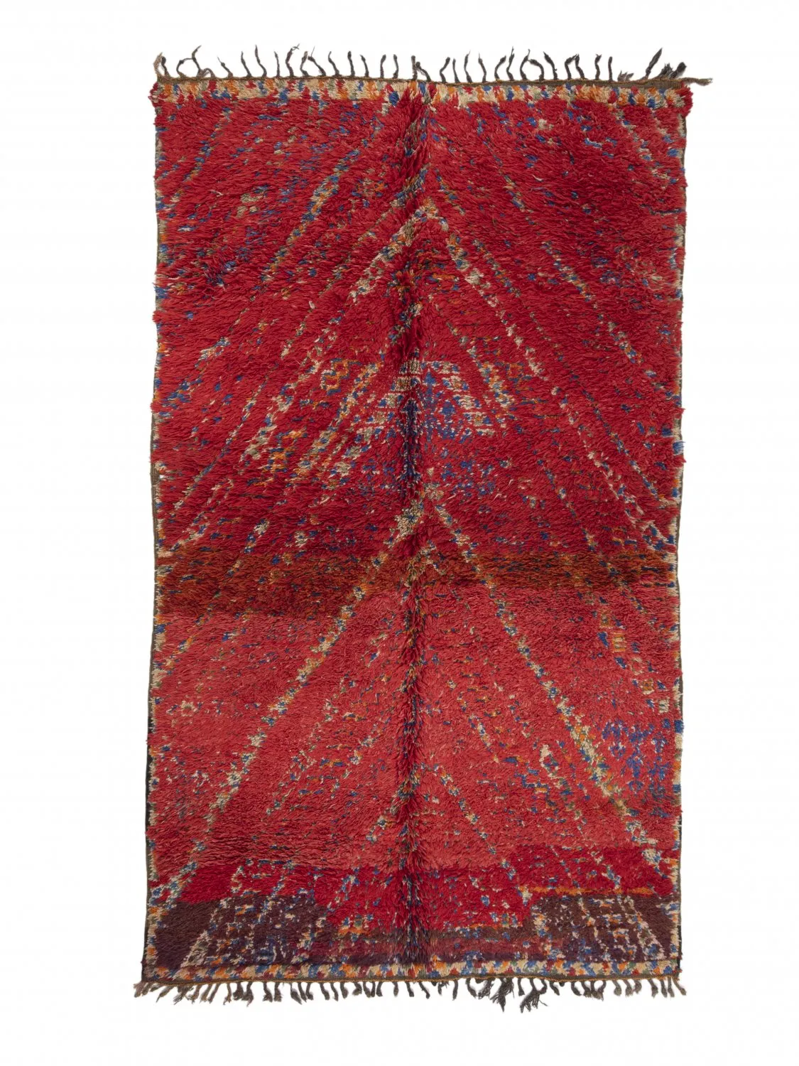 Kelim Marokkanische Berber Teppich Azilal Special Edition 350 x 200 cm