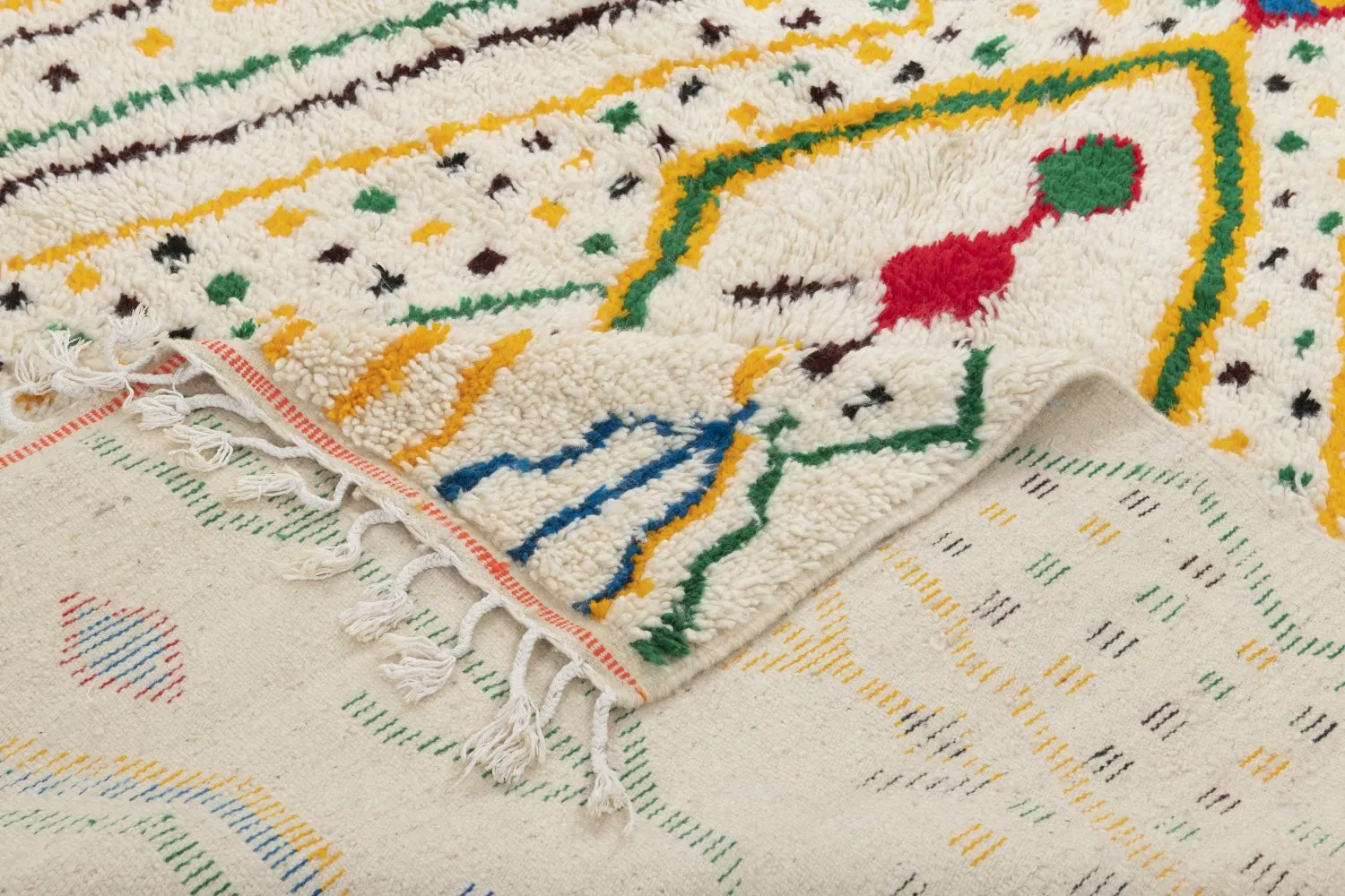 Kelim Marokkanische Berber Teppich Azilal 310 x 190 cm