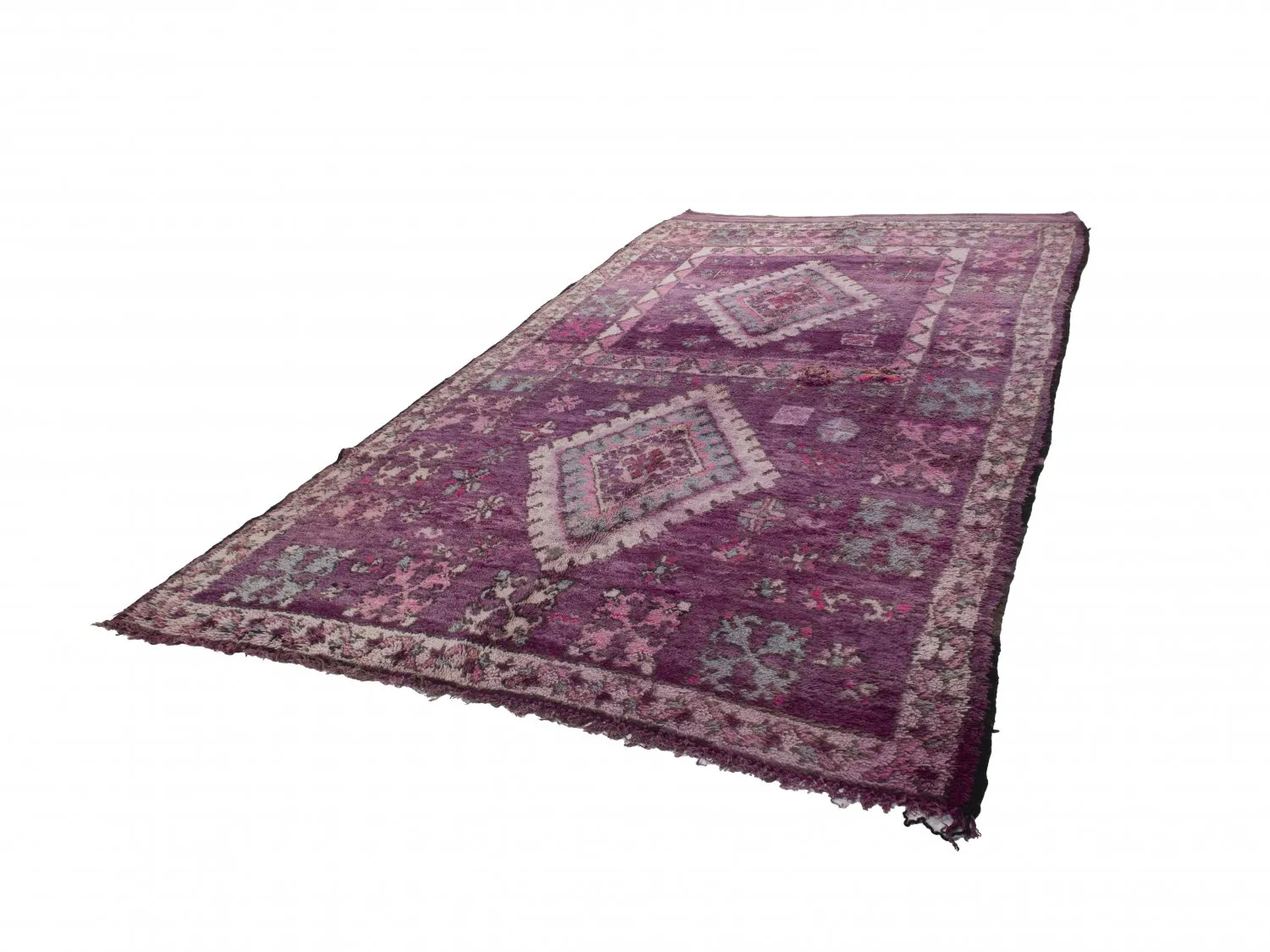 Kelim Marokkanische Berber Teppich Azilal Special Edition 380 x 220 cm