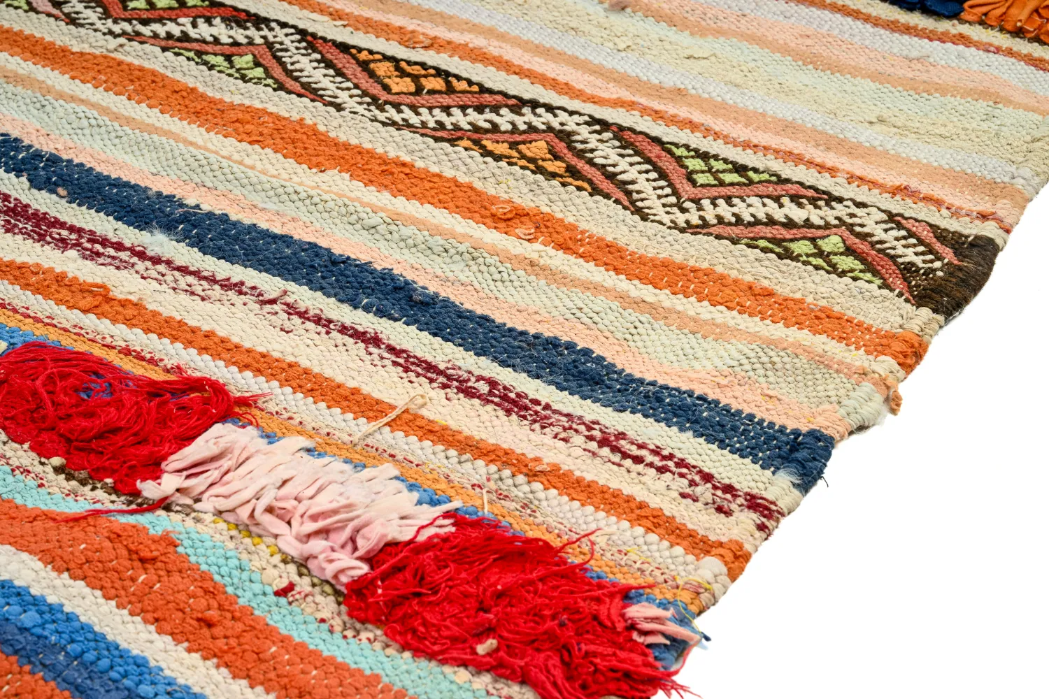 Marockansk Boucherouite-matta 145 x 225 cm