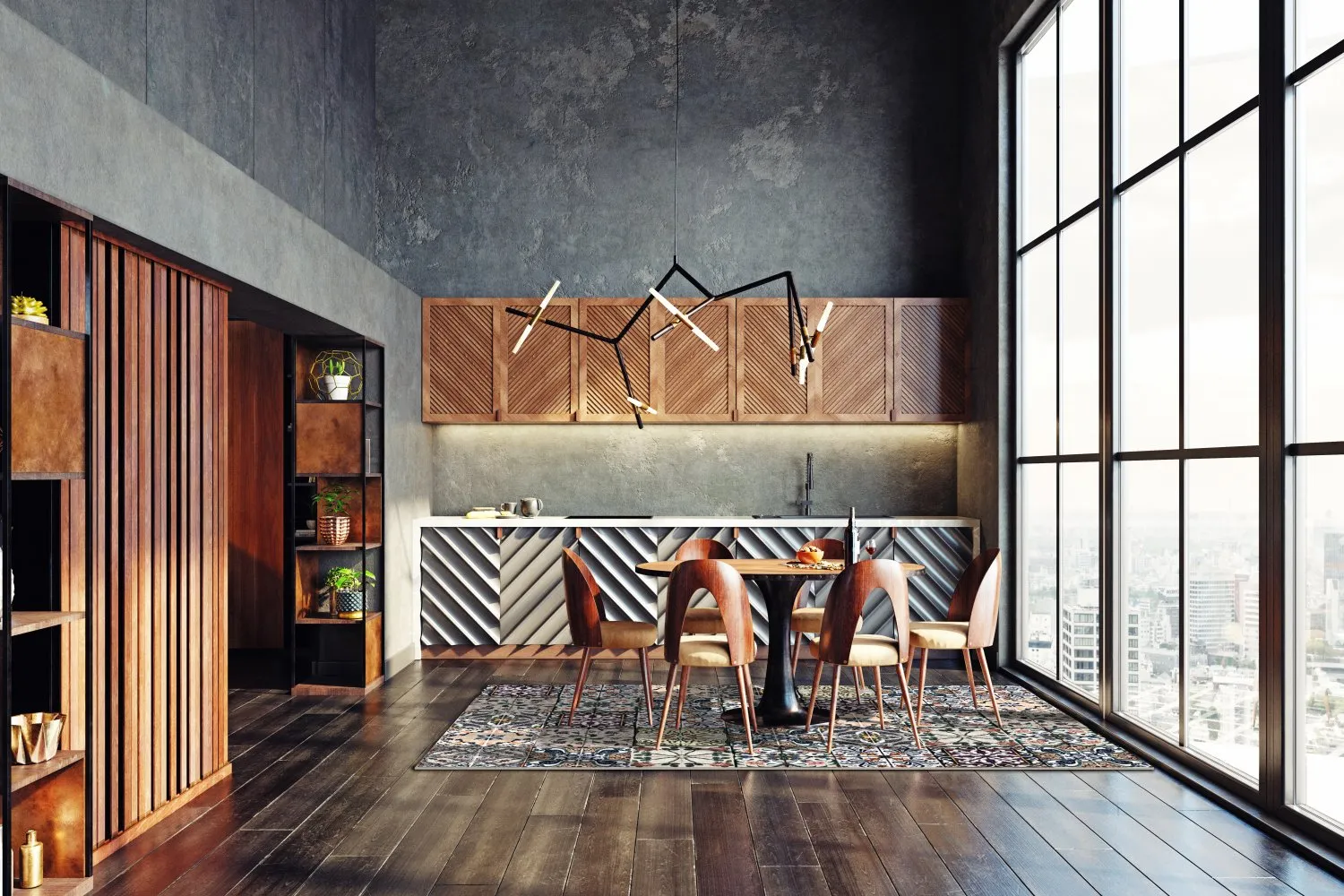 Wilton-Teppich - Tierra (bunt)