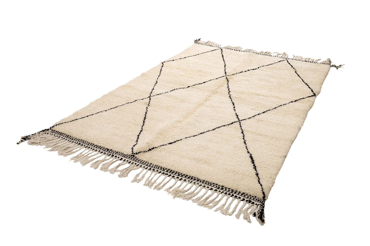 Kelim Marokkanische Berber Teppich Beni Ouarain 165 x 260 cm