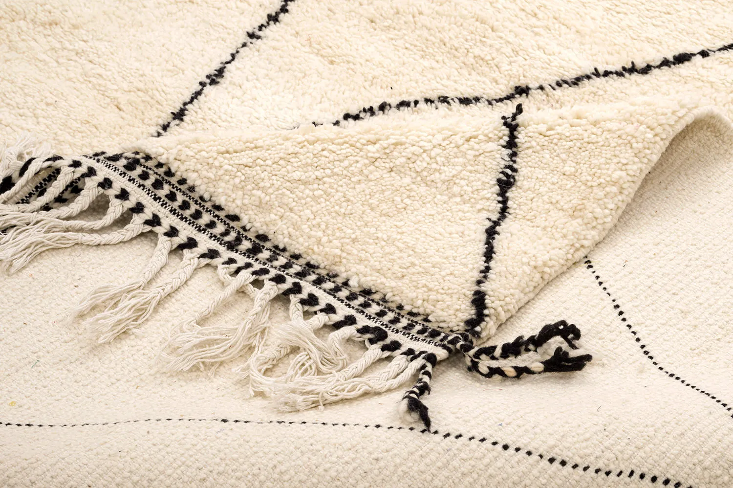 Kelim Marokkanische Berber Teppich Beni Ouarain 165 x 260 cm