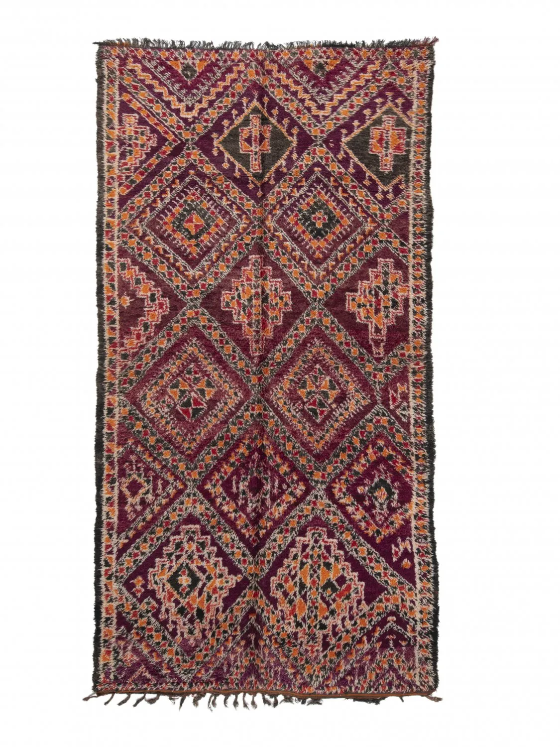 Tapis Kilim marocain Azilal Édition spéciale 360 x 180 cm