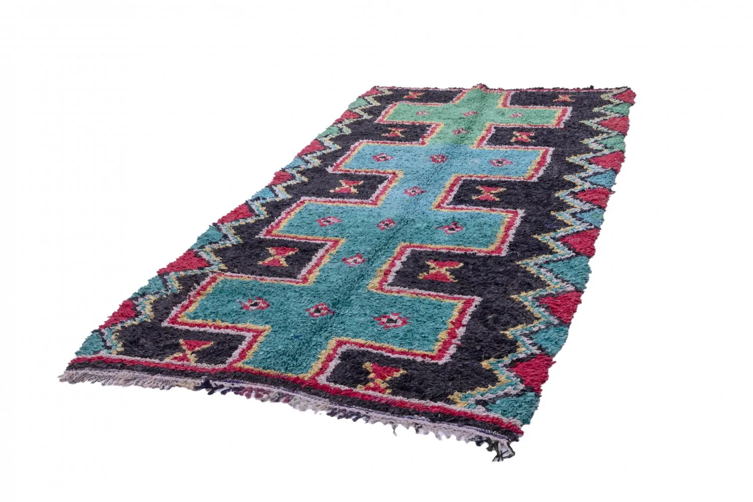 Tapis Marocain Berbère Boucherouite 310 x 160 cm