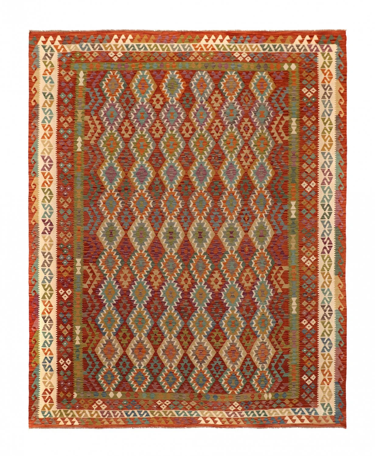 Orientalischer Kelim-Teppich 392 x 313 cm