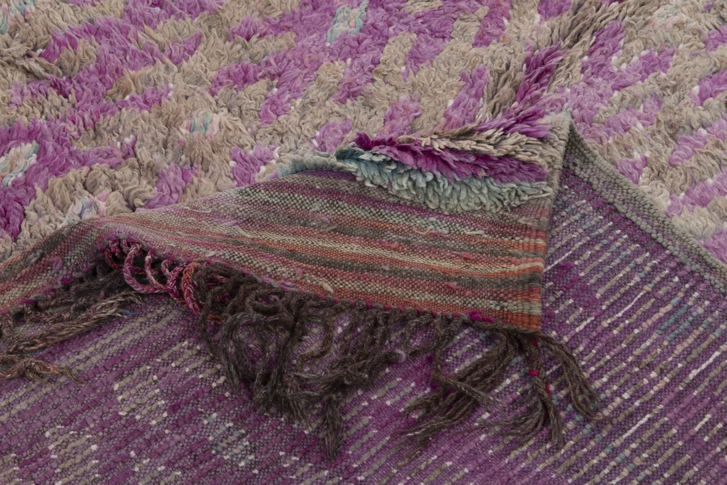 Kelim Marokkanische Berber Teppich Azilal Special Edition 330 x 200 cm