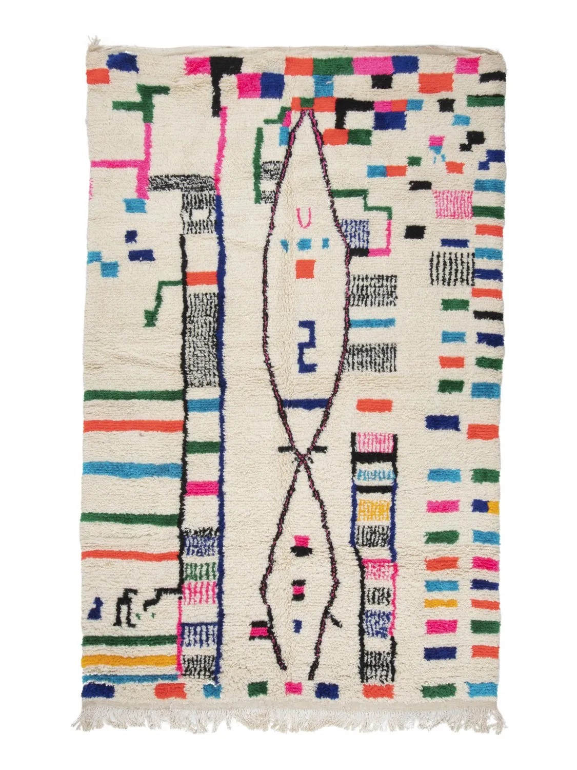 Tapis Kilim marocain Azilal 320 x 200 cm