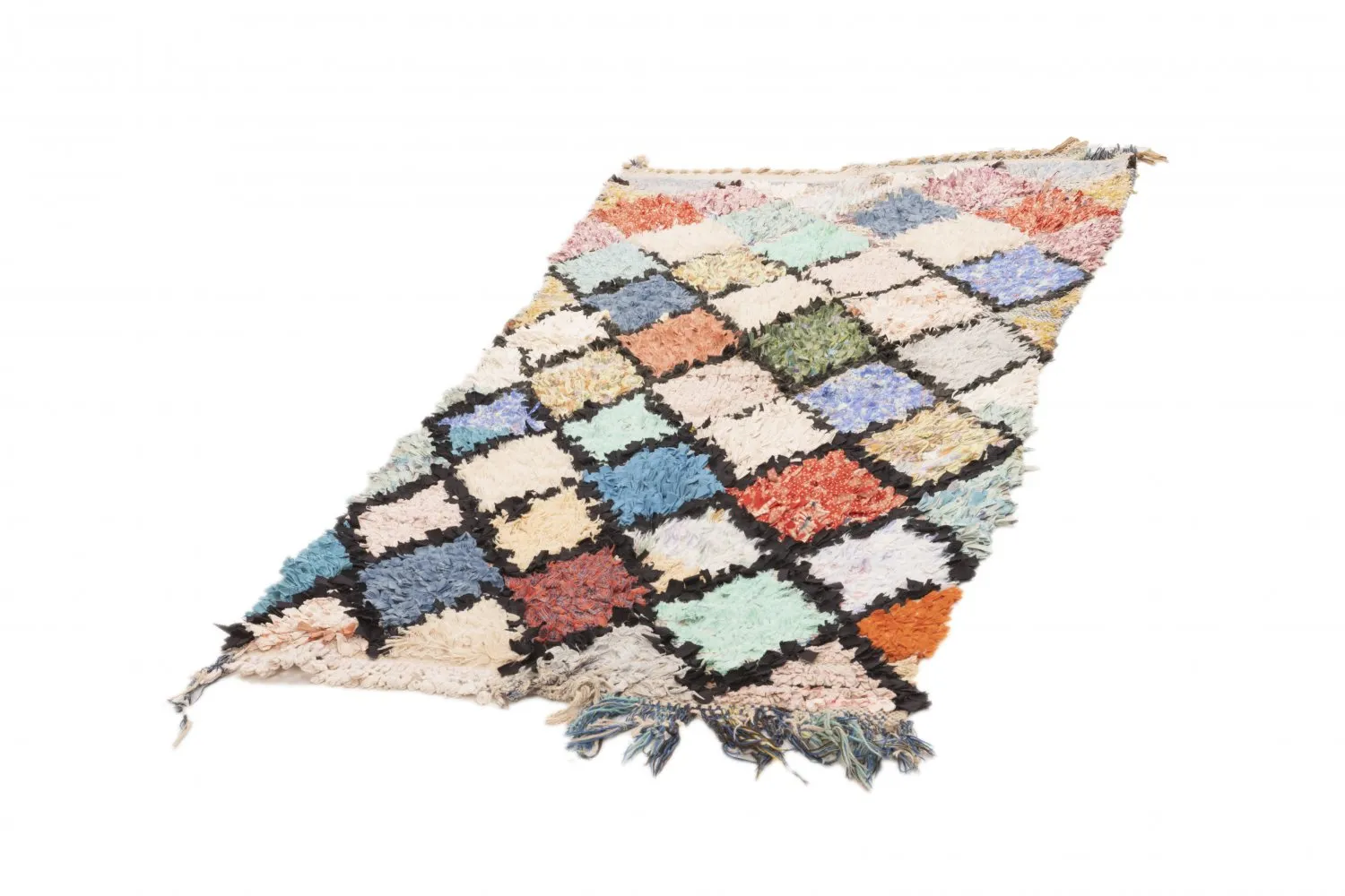 Tapis Marocain Berbère Boucherouite 175 x 90 cm