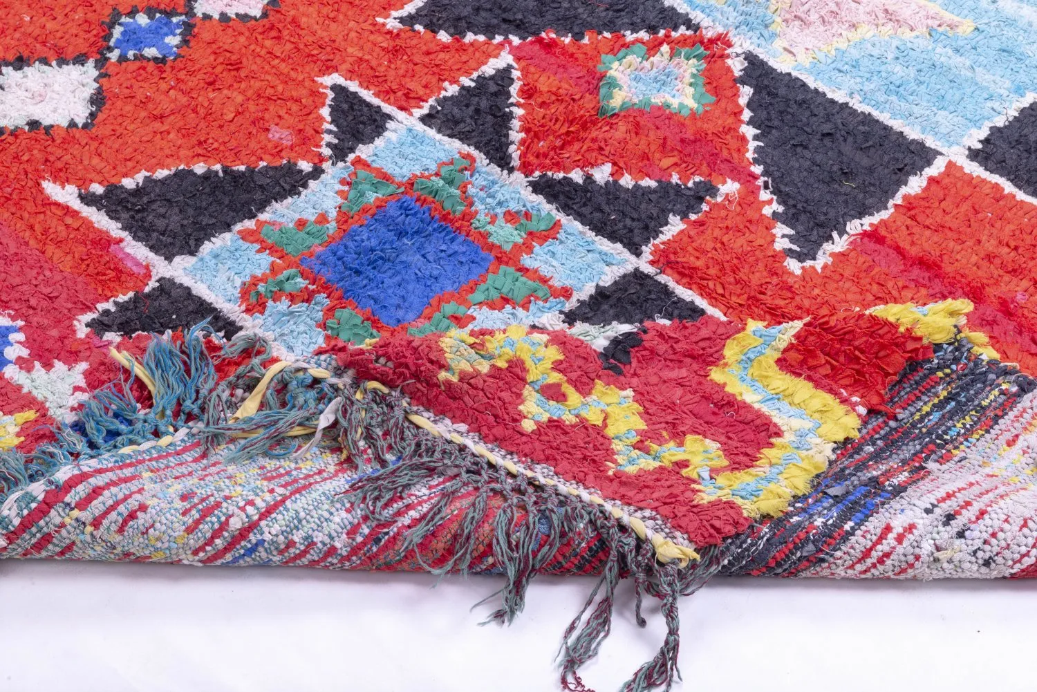 Tapis Marocain Berbère Boucherouite 275 x 170 cm