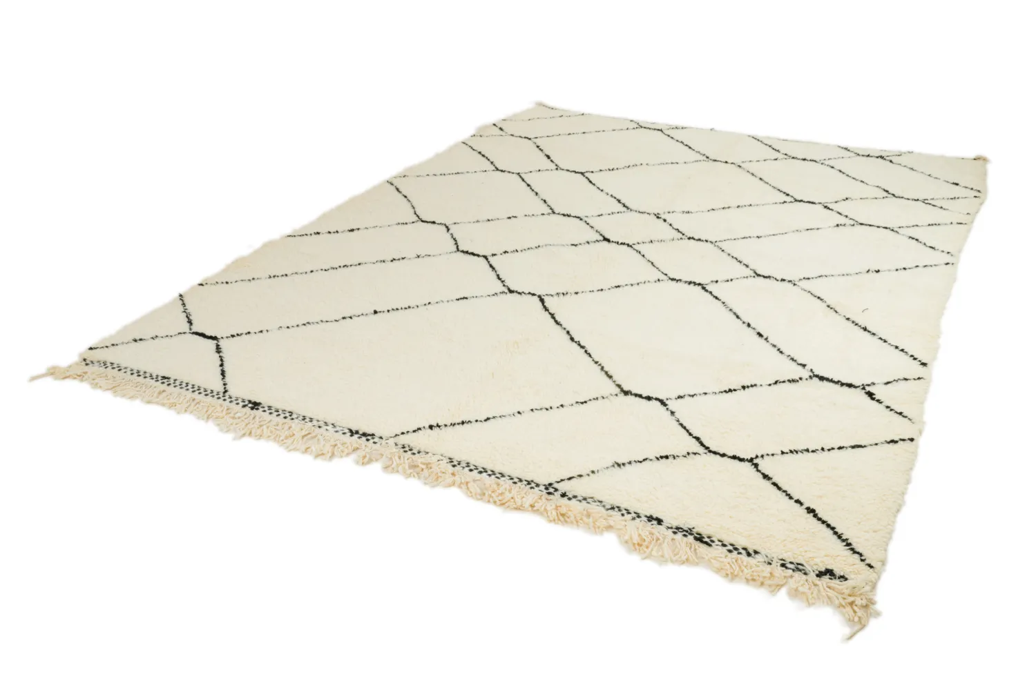 Tapis Kilim marocain Beni Ourain 210 x 285 cm