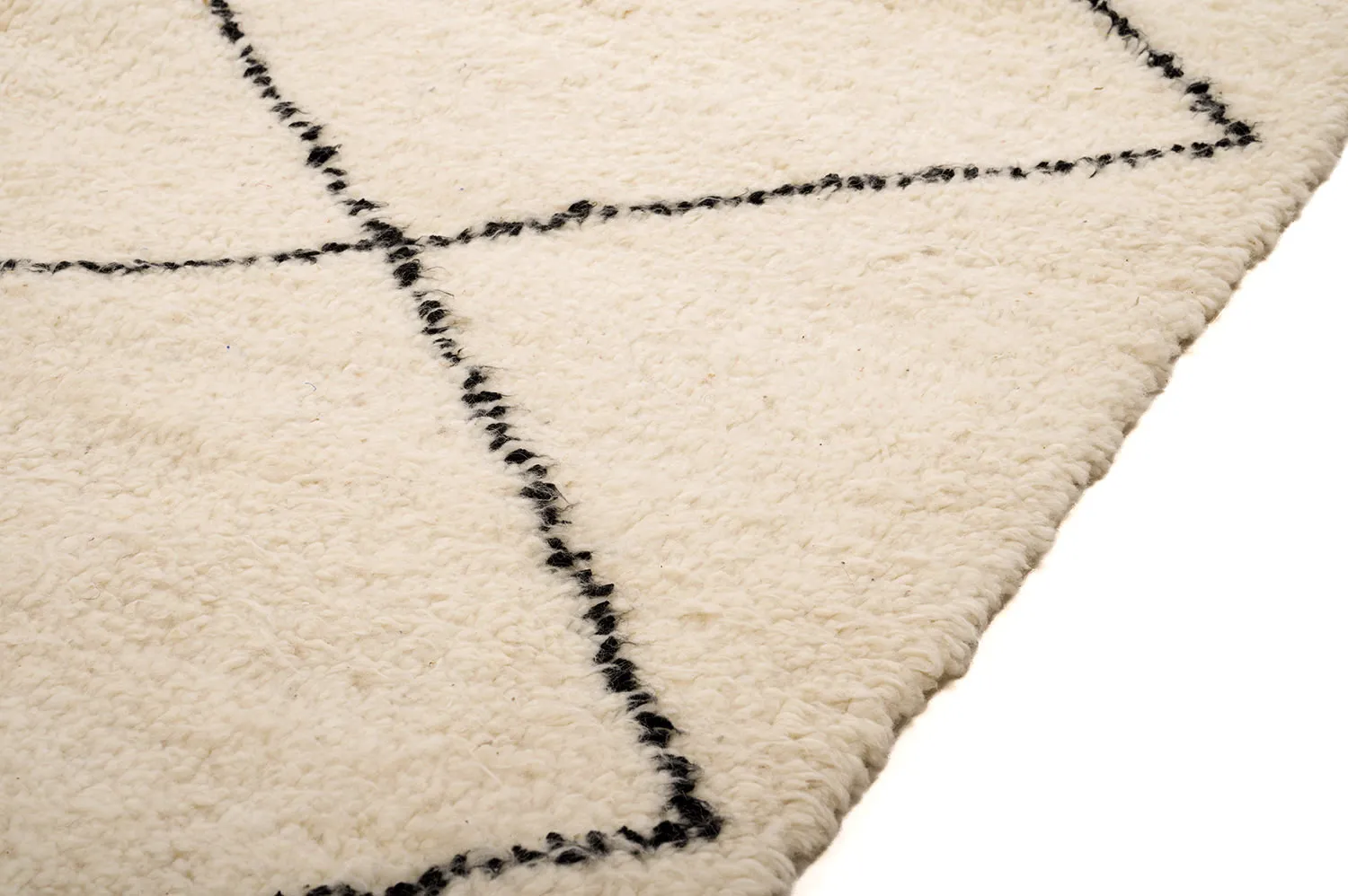 Tapis kilim marocain Beni Ourain 155 x 275 cm