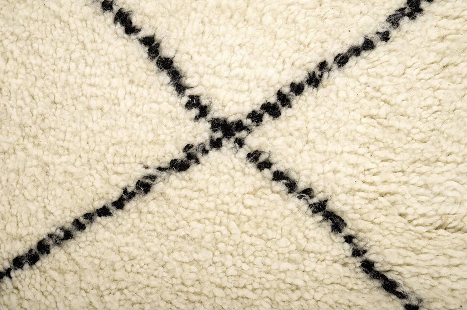 Tapis kilim marocain Beni Ourain 155 x 275 cm