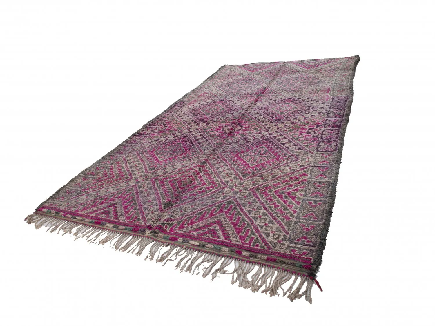 Kelim Marokkanische Berber Teppich Azilal Special Edition 410 x 220 cm