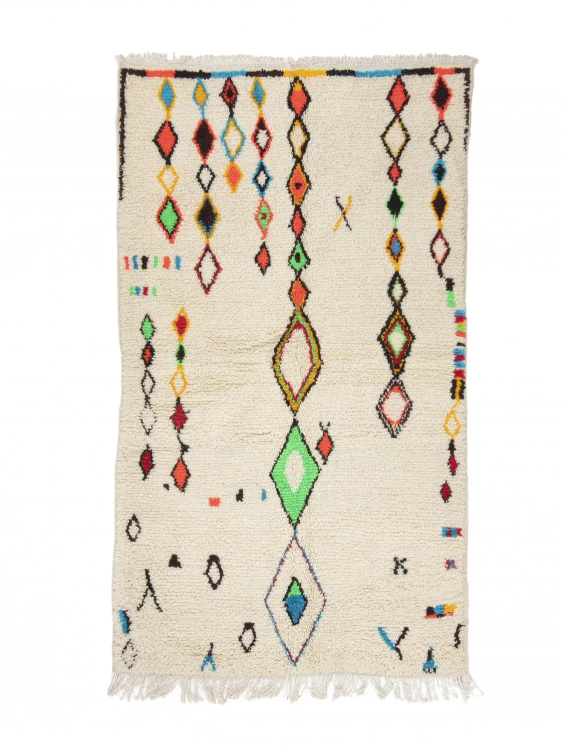 Kelim Marokkanische Berber Teppich Azilal 250 x 140 cm