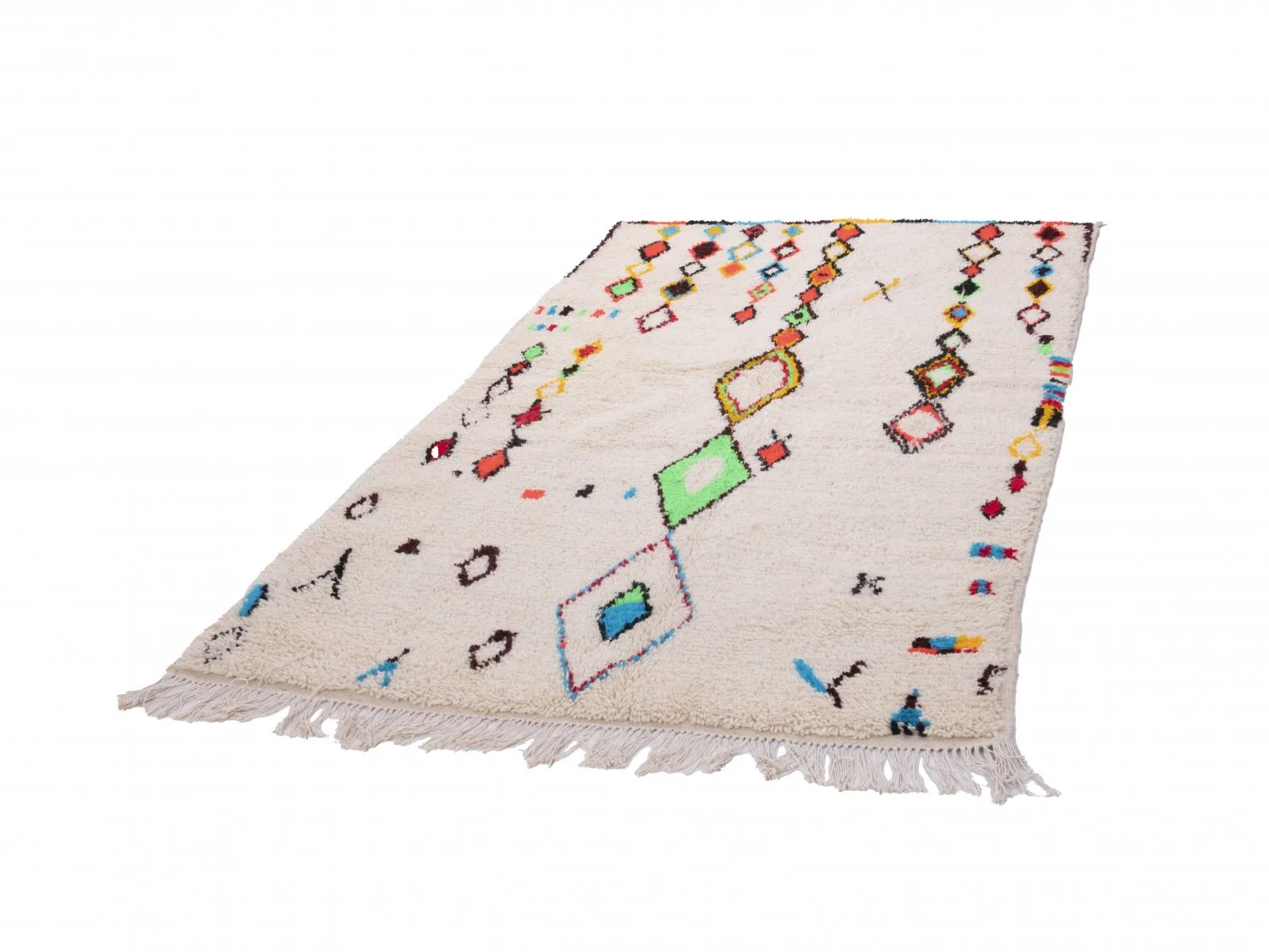 Kelim Marokkanische Berber Teppich Azilal 250 x 140 cm