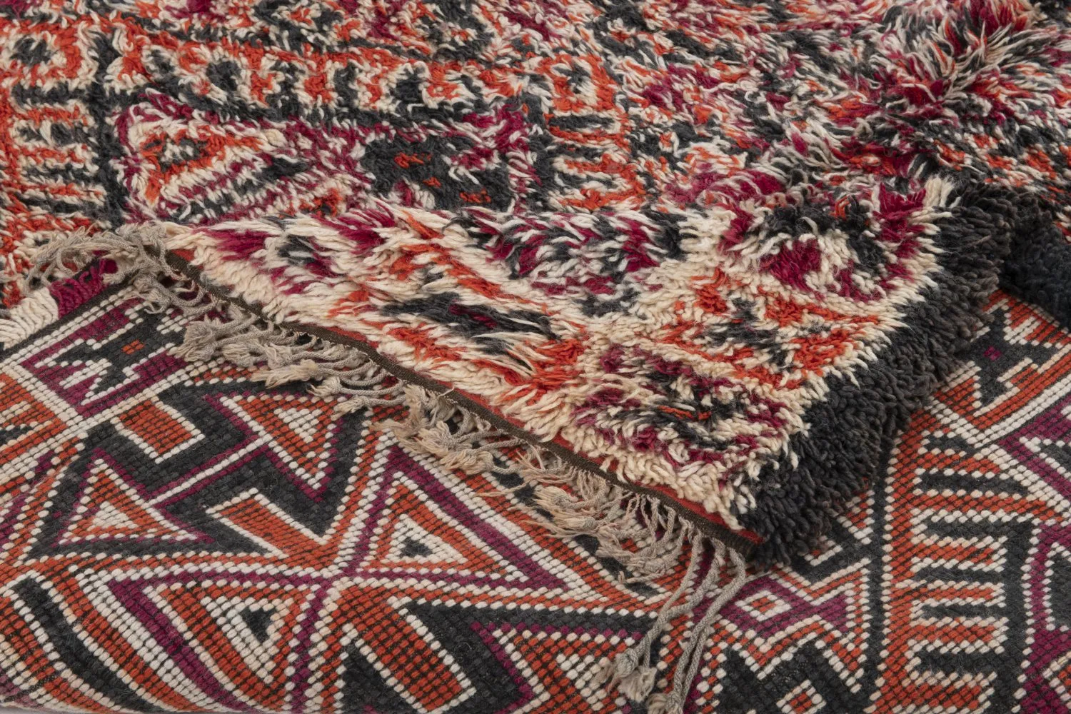 Kelim Marokkanische Berber Teppich Azilal Special Edition 390 x 190 cm