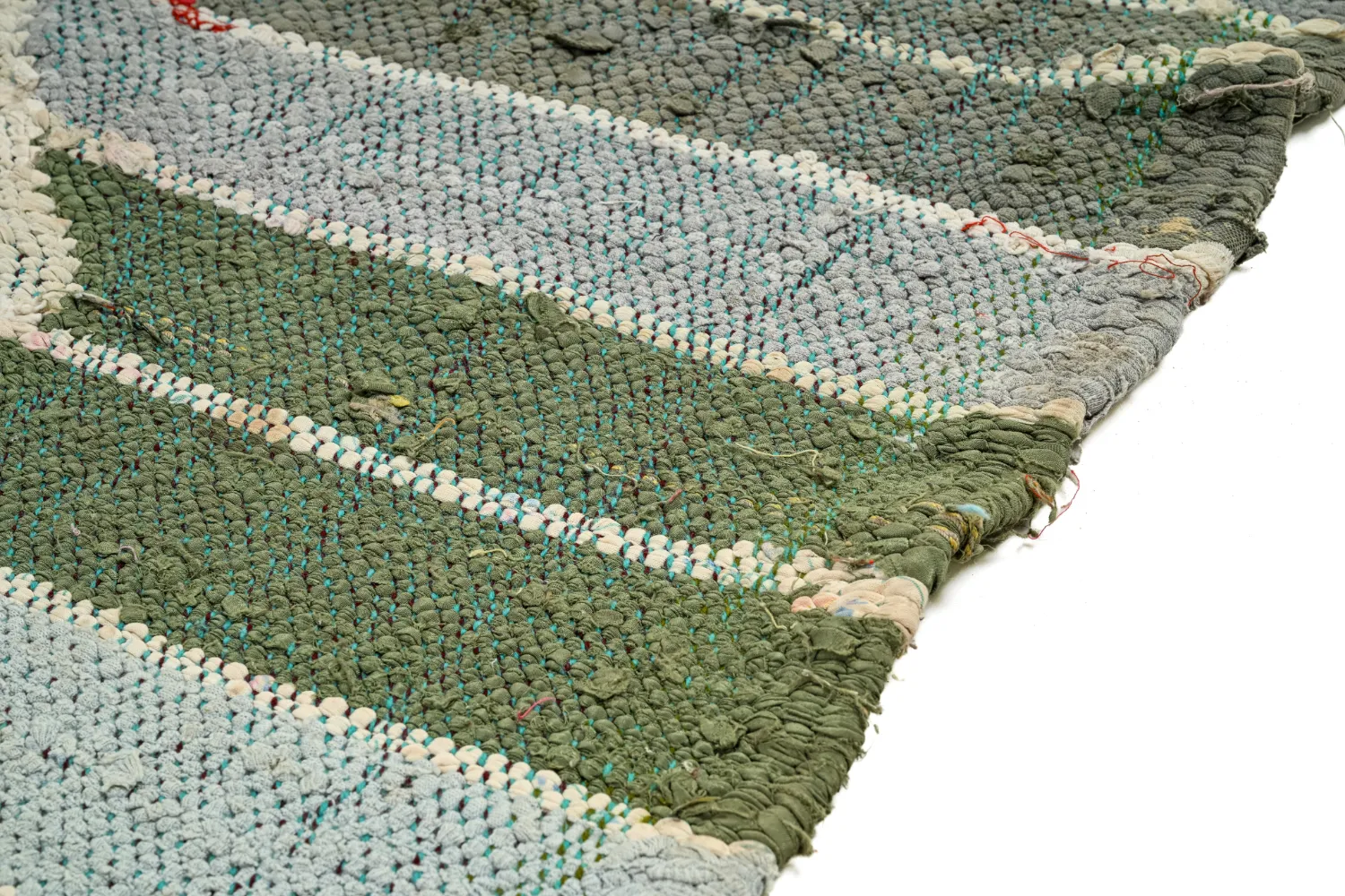 Marockansk Boucherouite-matta 120 x 280 cm