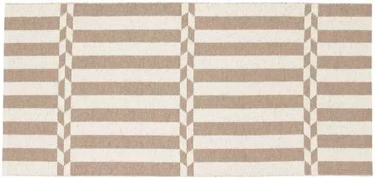 Kunststoffteppiche - Der Horred-Teppich Arrow (beige)