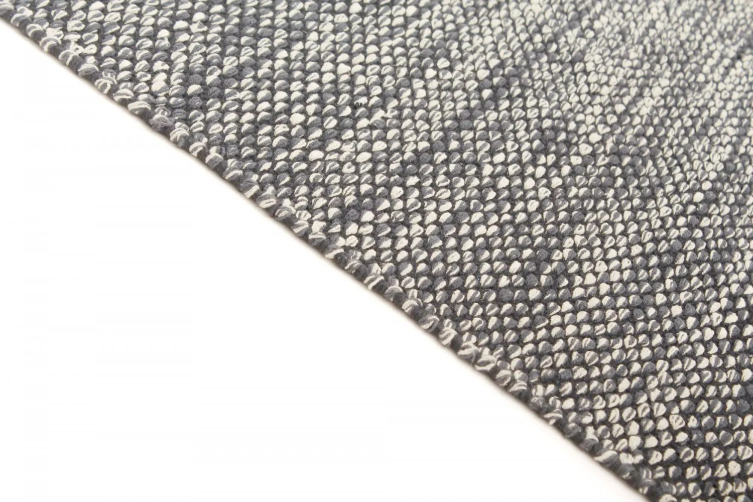 Flickenteppich - Tuva (grau)