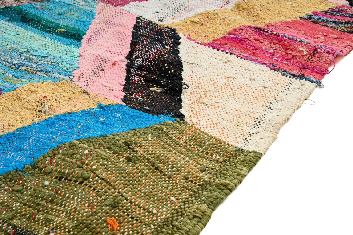 Marockansk Boucherouite-matta 150 x 275 cm