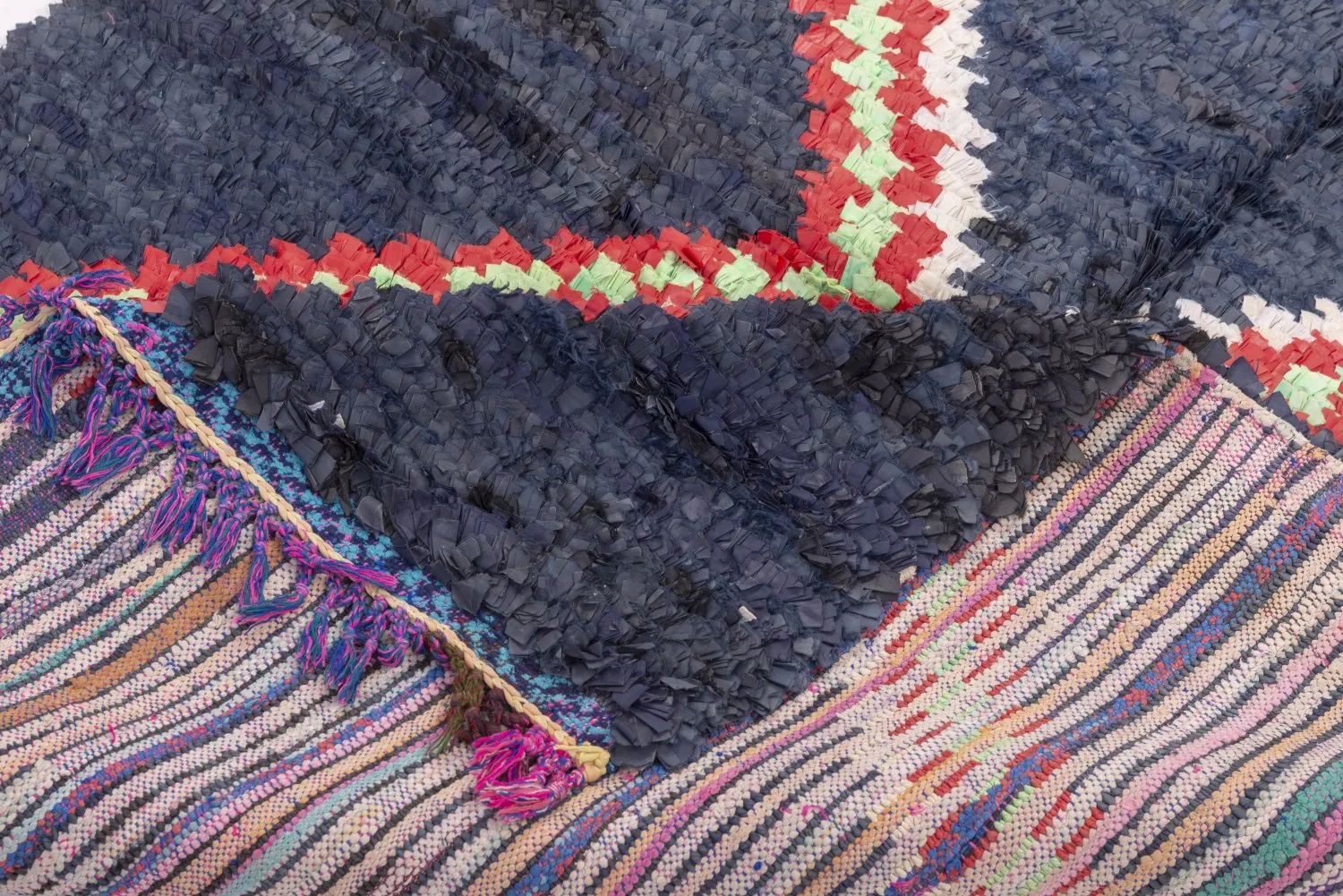 Tapis Marocain Berbère Boucherouite 265 x 135 cm