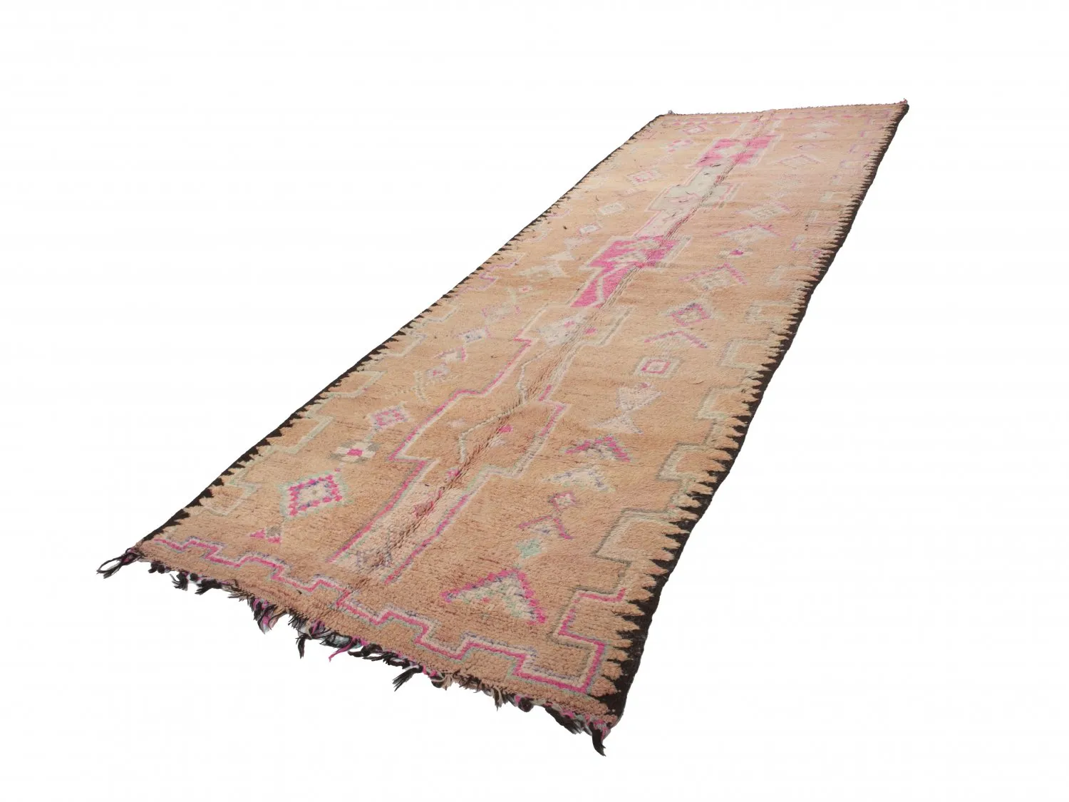 Kelim Marokkanische Berber Teppich Azilal Special Edition 470 x 160 cm