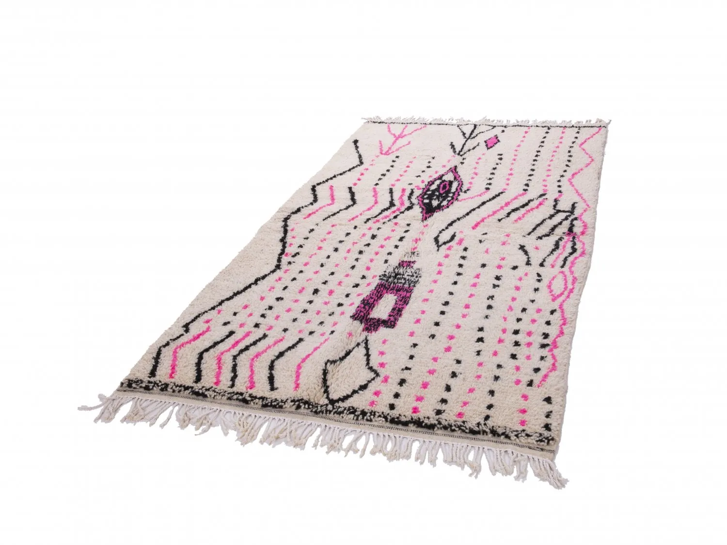 Kelim Marokkanische Berber Teppich Azilal 260 x 140 cm