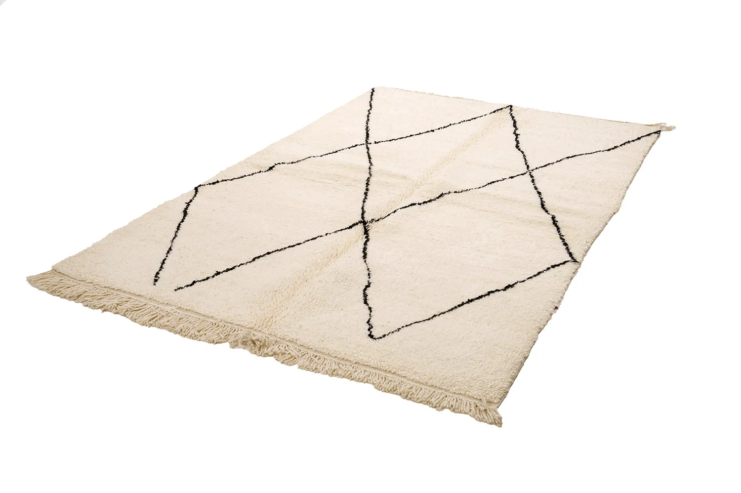 Kelim Marokkanische Berber Teppich Beni Ouarain 150 x 230 cm