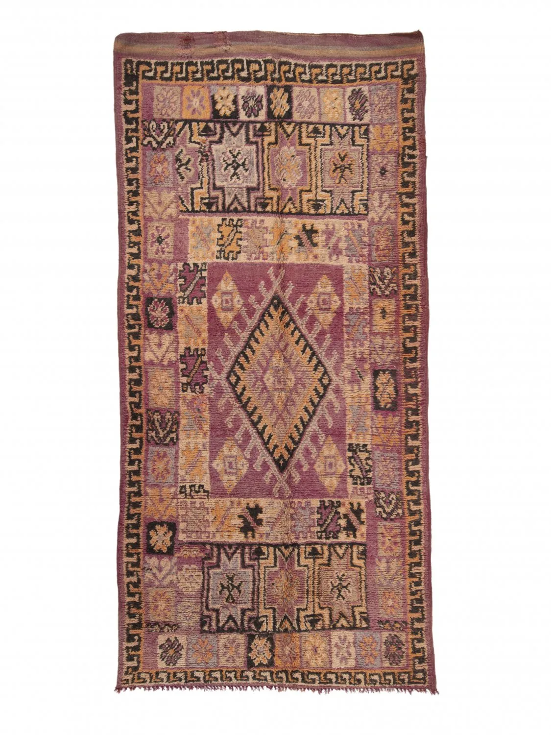 Tapis kilim marocain Azilal Édition spéciale 380 x 180 cm