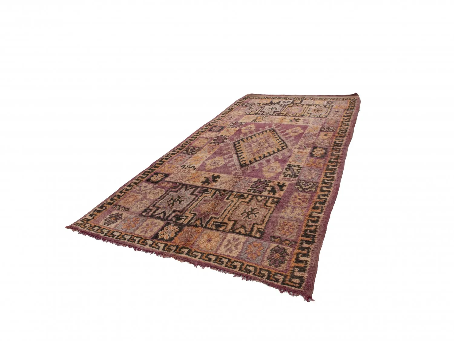Tapis kilim marocain Azilal Édition spéciale 380 x 180 cm