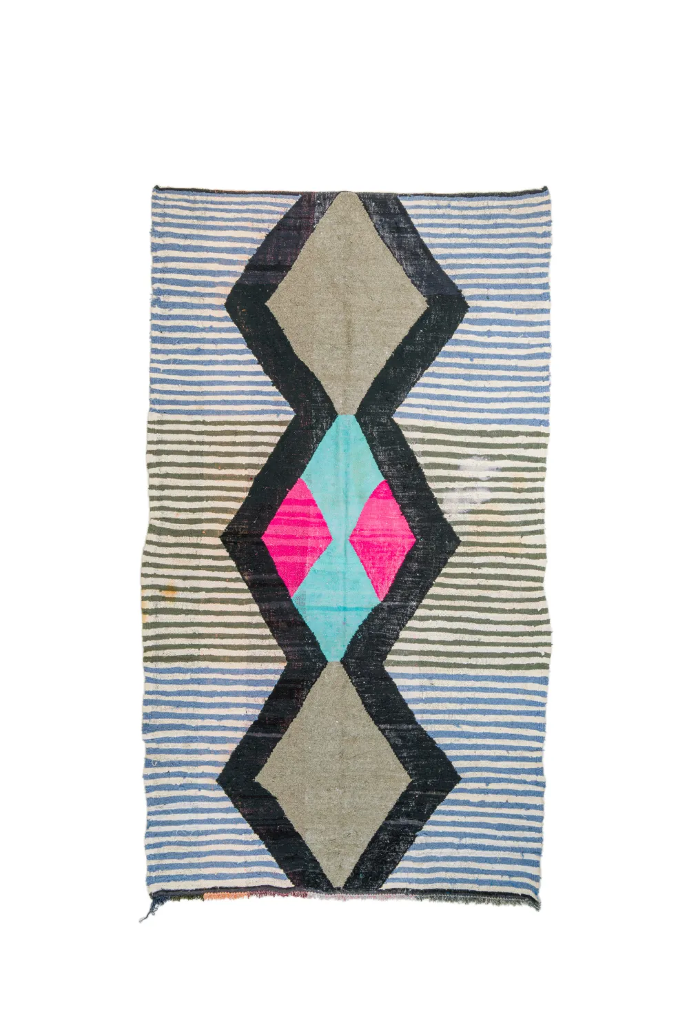 Marockansk Boucherouite-matta 155 x 275 cm