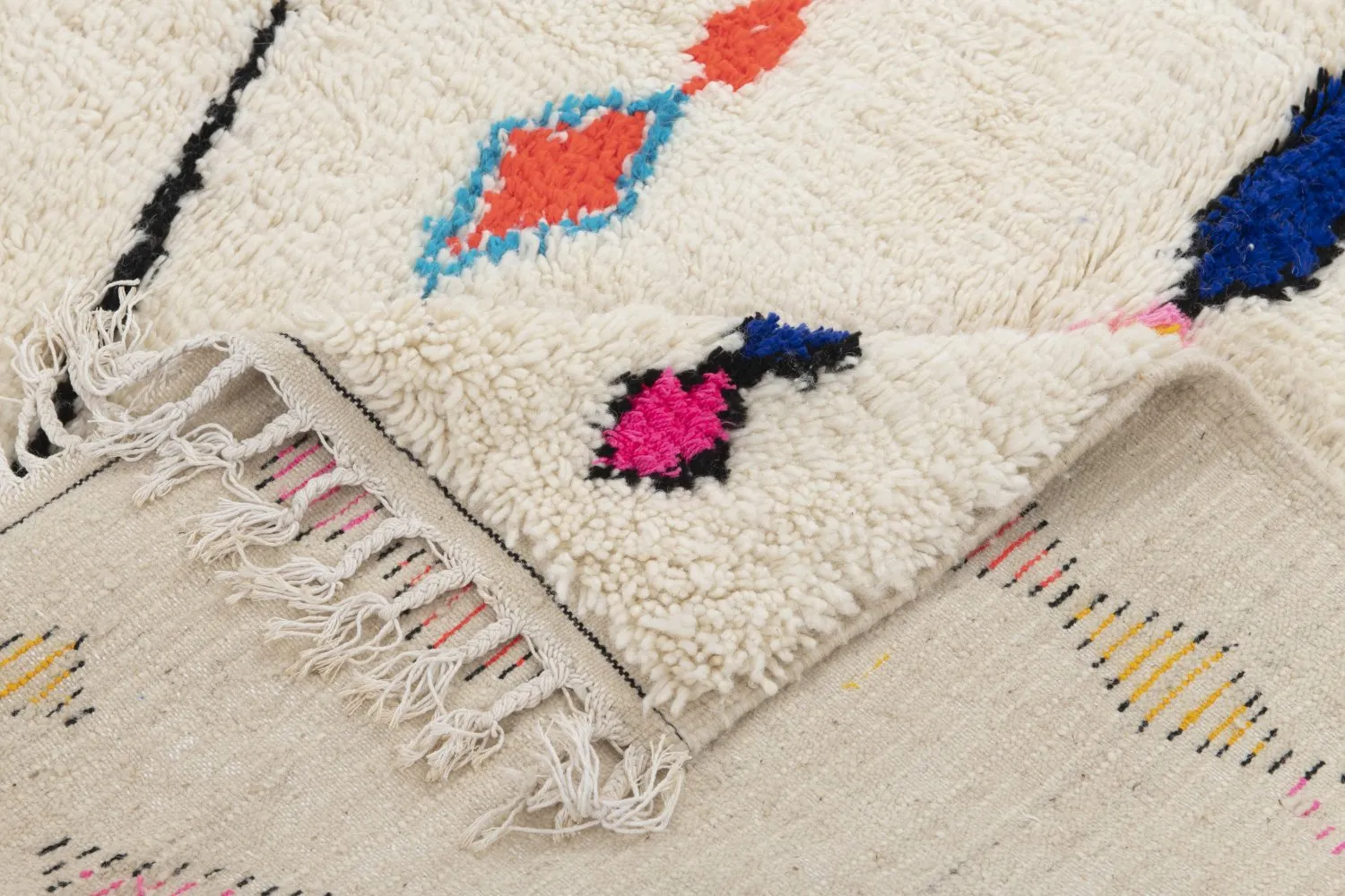 Kelim Marokkanische Berber Teppich Azilal 260 x 140 cm