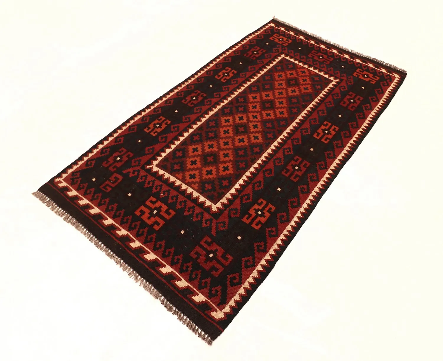 Orientalischer Kelim-Teppich 188 x 103 cm