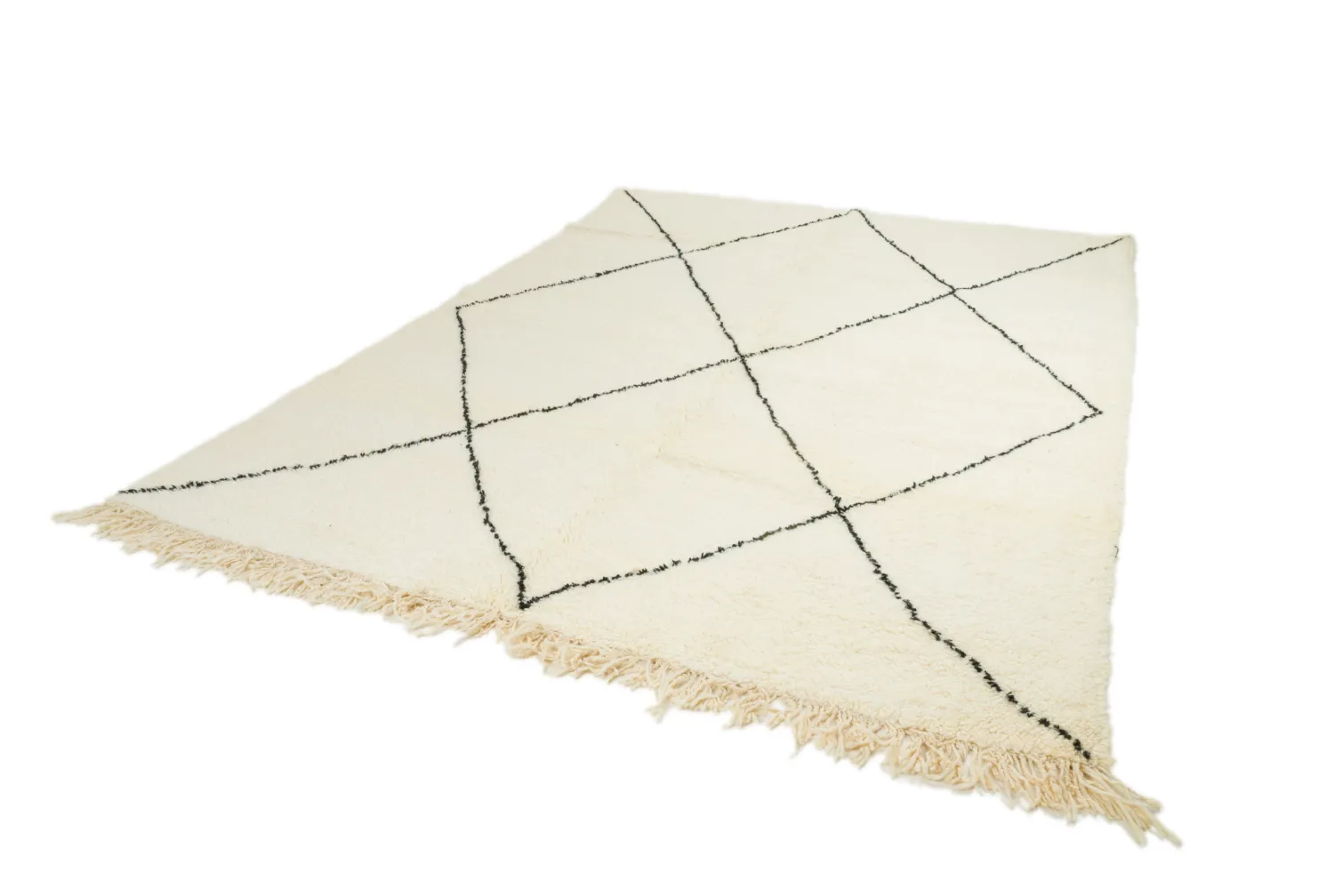 Kelim Marokkanische Berber Teppich Beni Ouarain 215 x 300 cm