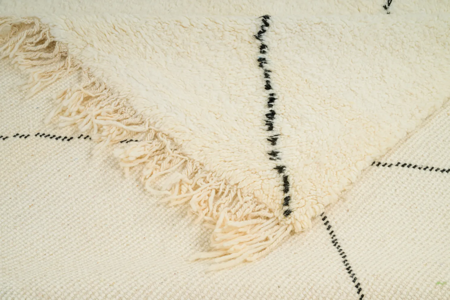 Kelim Marokkanische Berber Teppich Beni Ouarain 215 x 300 cm