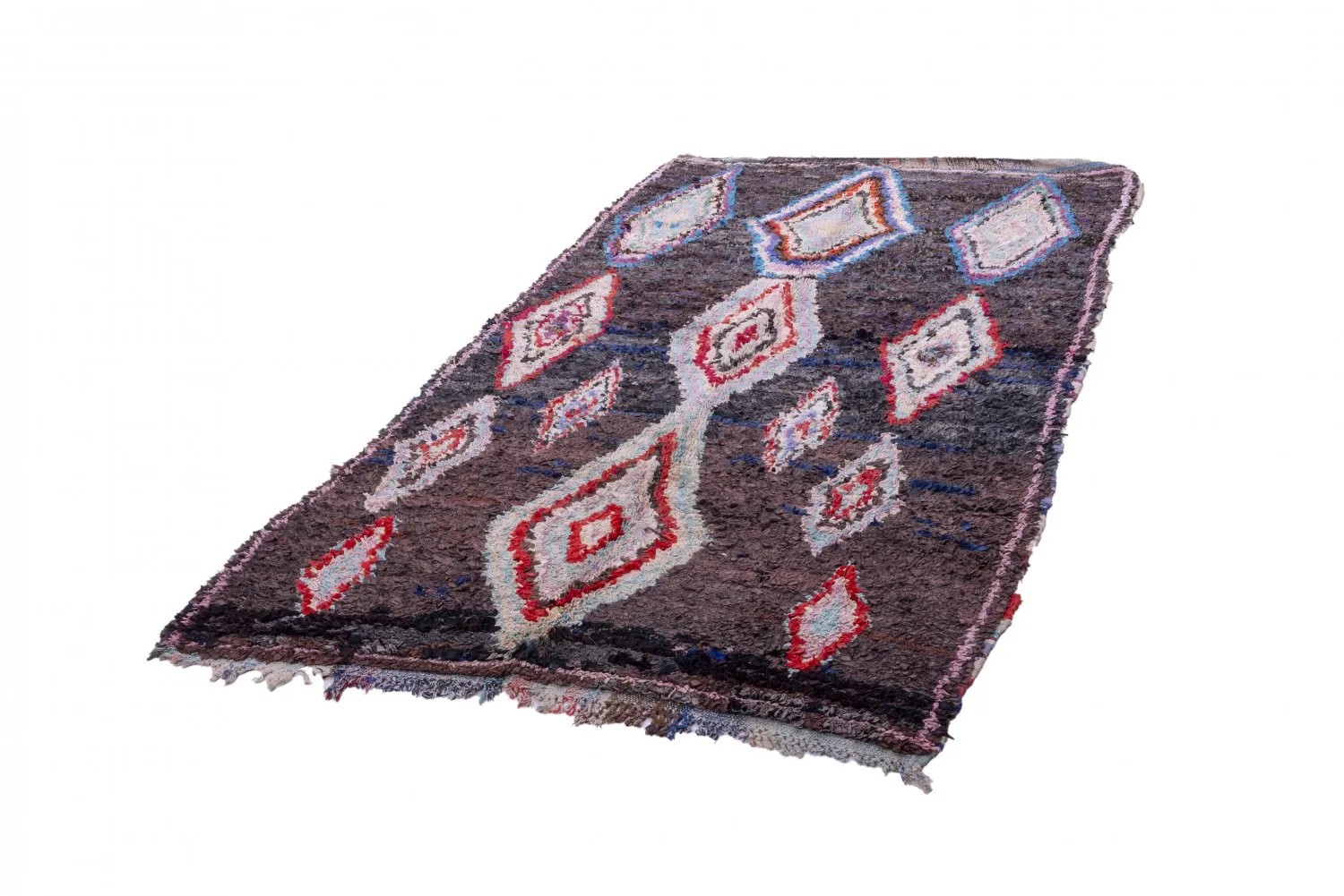Tapis Marocain Berbère Boucherouite 270 x 150 cm