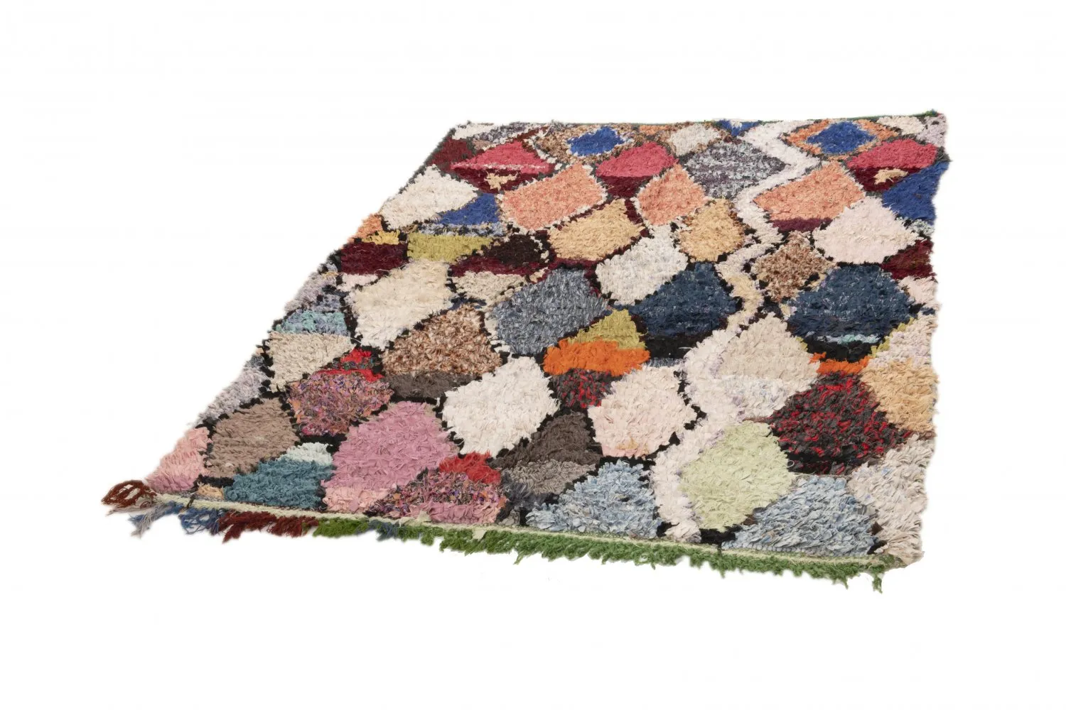 Tapis Marocain Berbère Boucherouite 200 x 145 cm