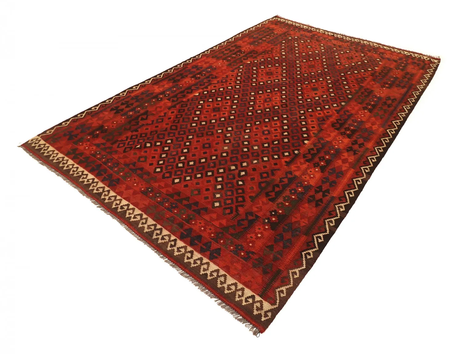 Orientalischer Kelim-Teppich 295 x 201 cm