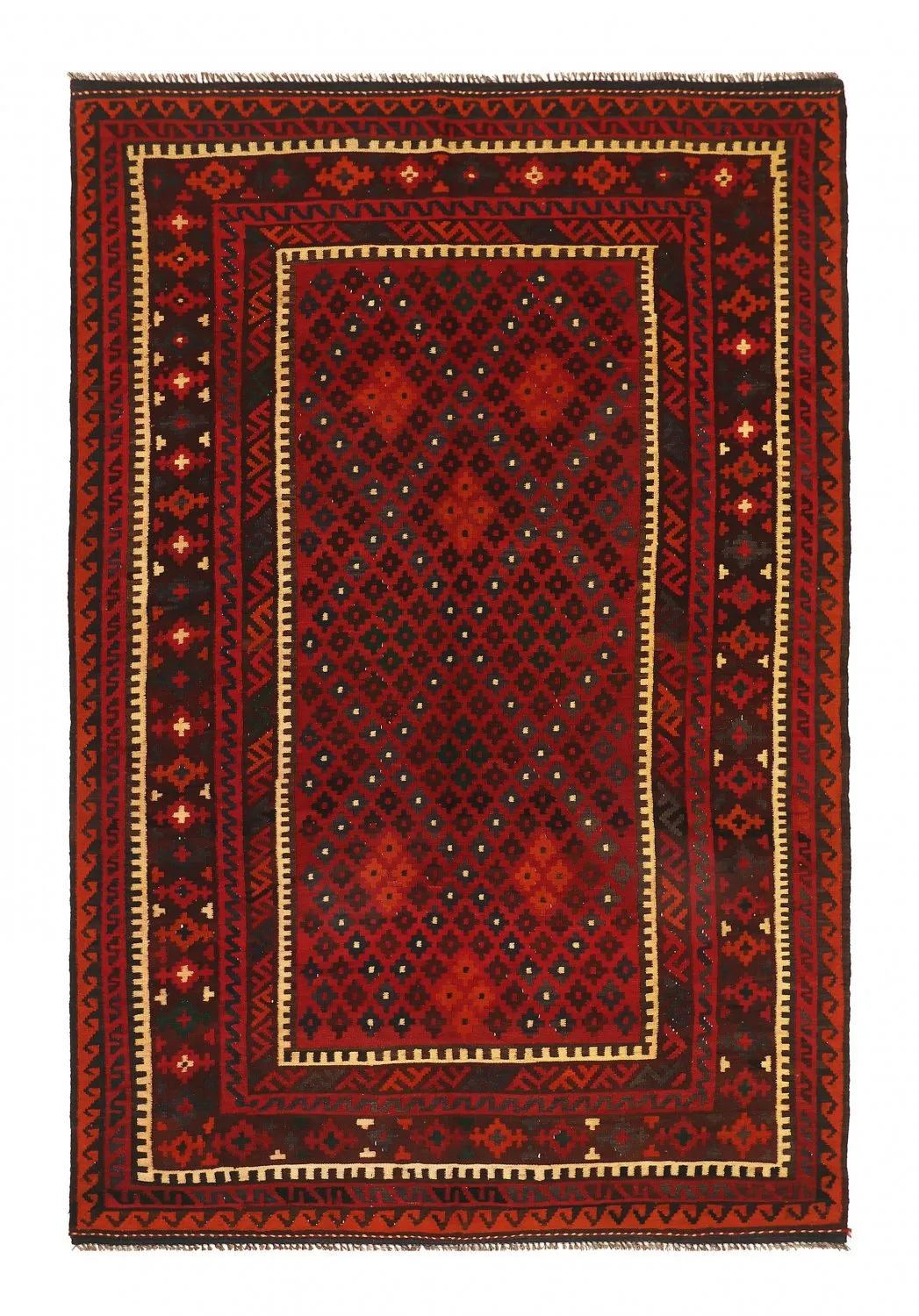 Orientalischer Kelim-Teppich 301 x 191 cm