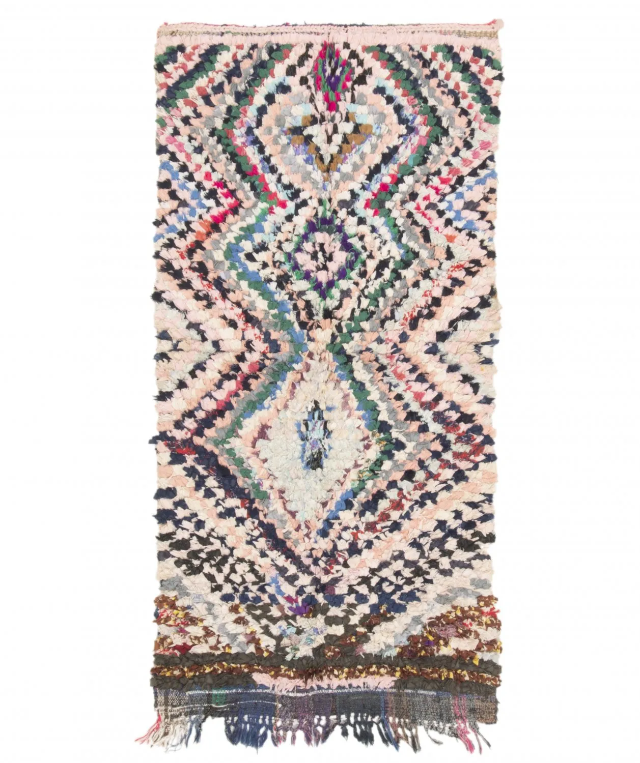 Tapis Marocain Berbère Boucherouite 175 x 95 cm