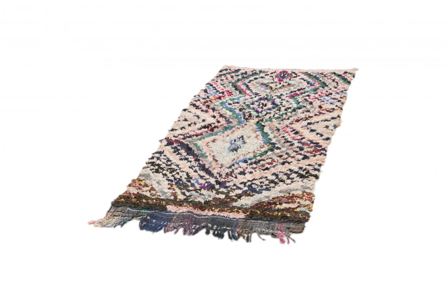 Tapis Marocain Berbère Boucherouite 175 x 95 cm