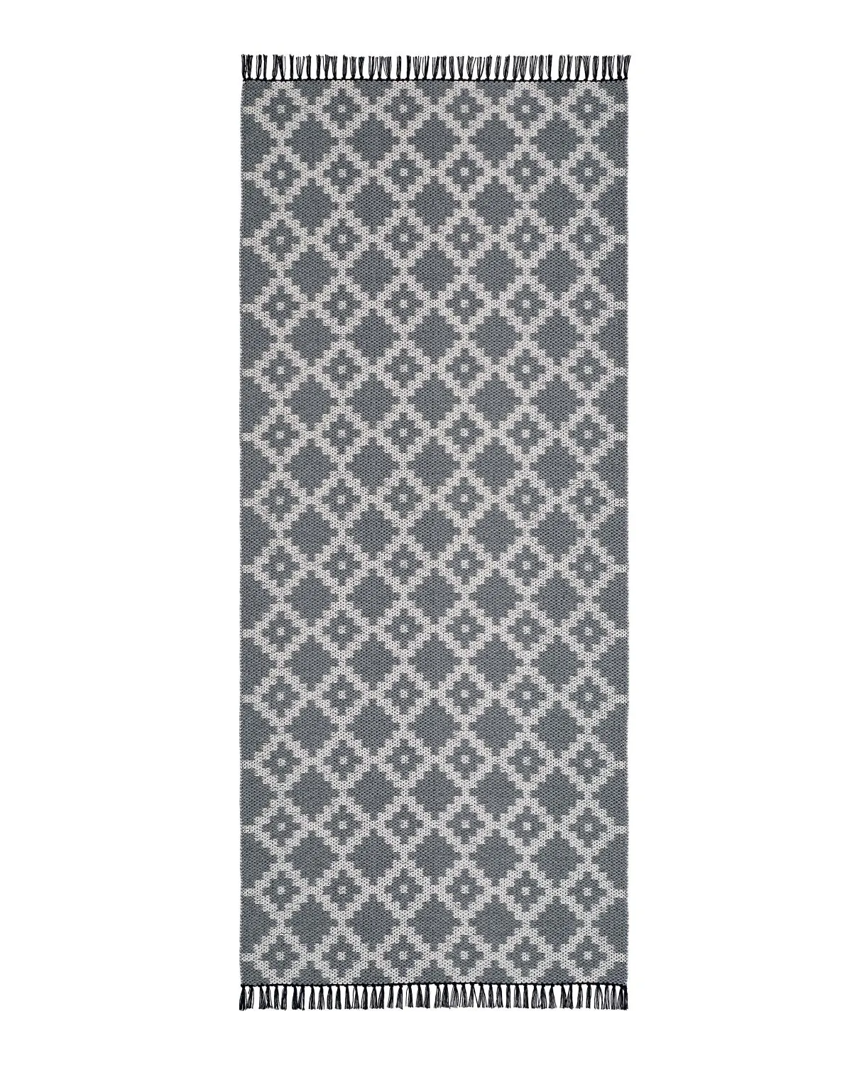 Kunststoffteppiche - Der Horred-Teppich Leia (grau)