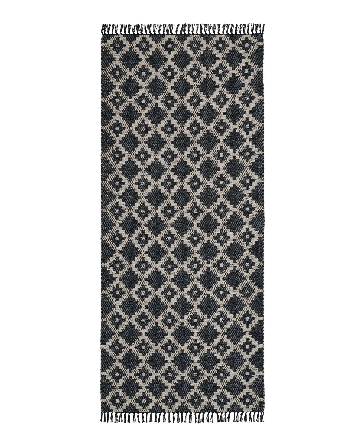 Kunststoffteppiche - Der Horred-Teppich Leia (schwarz)